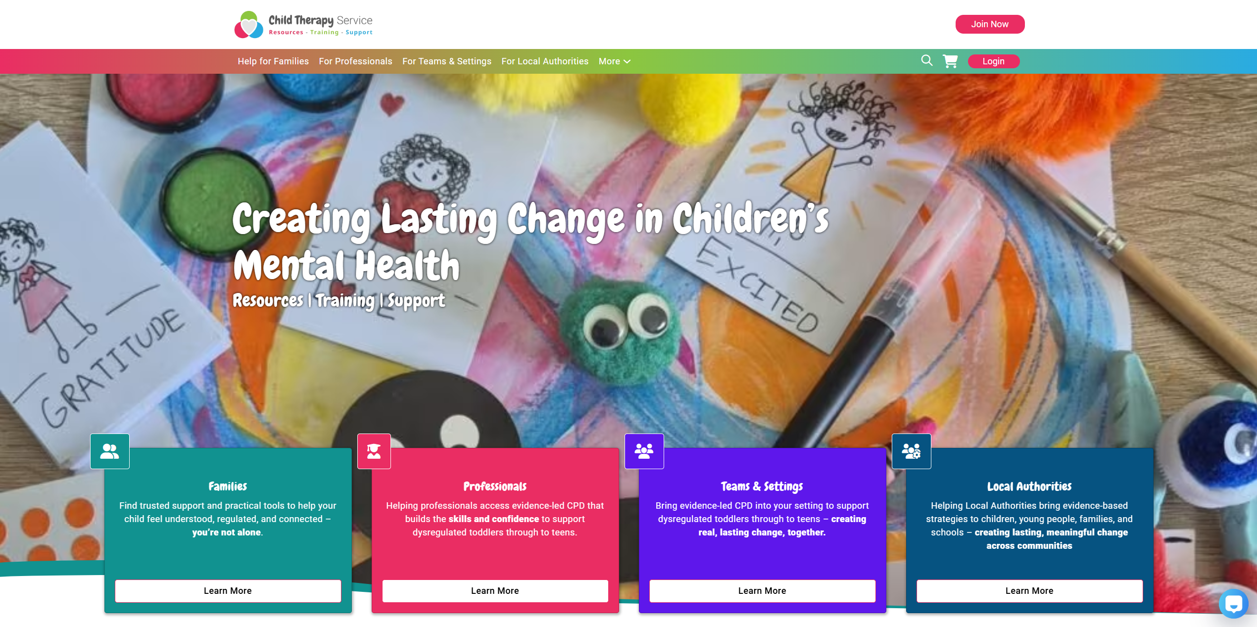 Child Therapy Service Screenshot